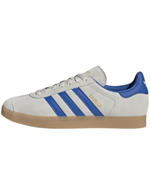 Adidas Originals Blue Gazelle Trainers Alumina for men