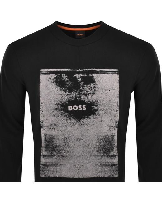 Boss Black Boss Wekalt Crew Neck Sweatshirt for men