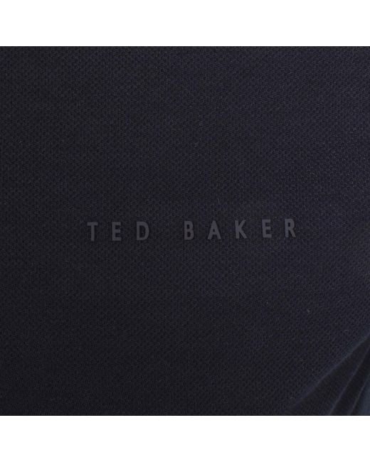 Ted Baker Blue Karty Polo T Shirt for men