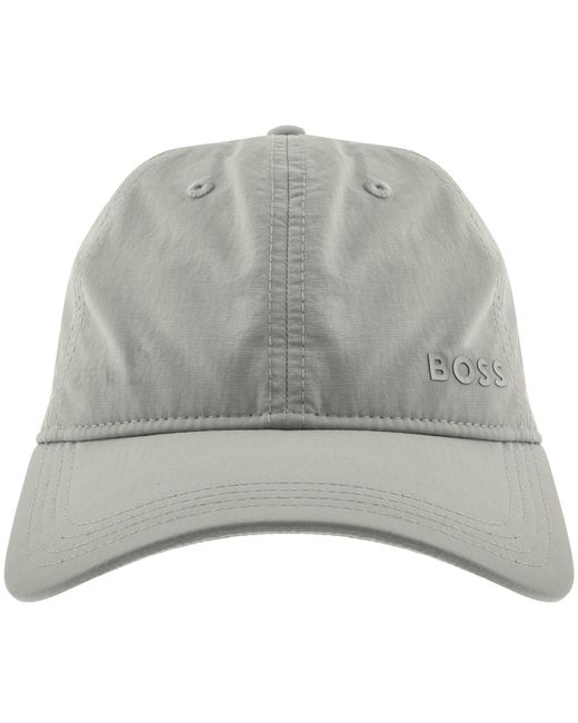 Boss Gray Boss Lach Rs Baseball Cap for men