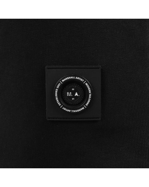 Marshall Artist Black Siren Shorts for men