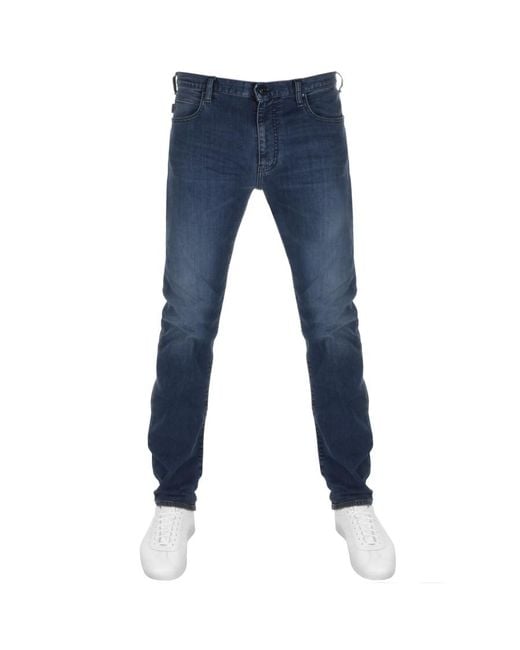 Armani Emporio J45 Slim Fit Jeans Blue for men