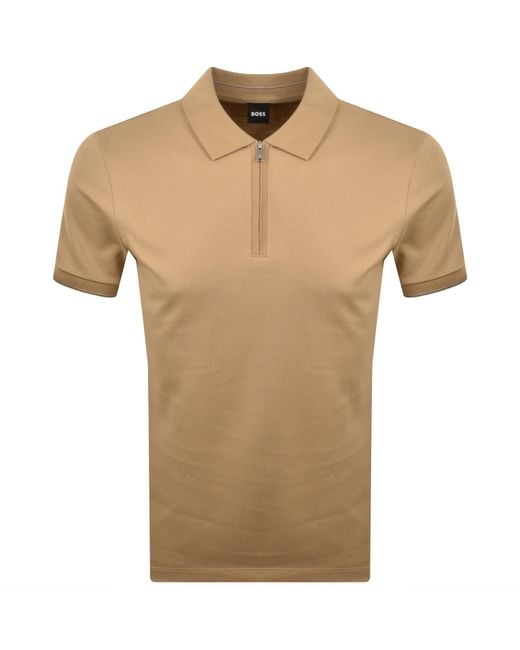 BOSS BUSINESS Natural Boss C Pei 90 Polo for men