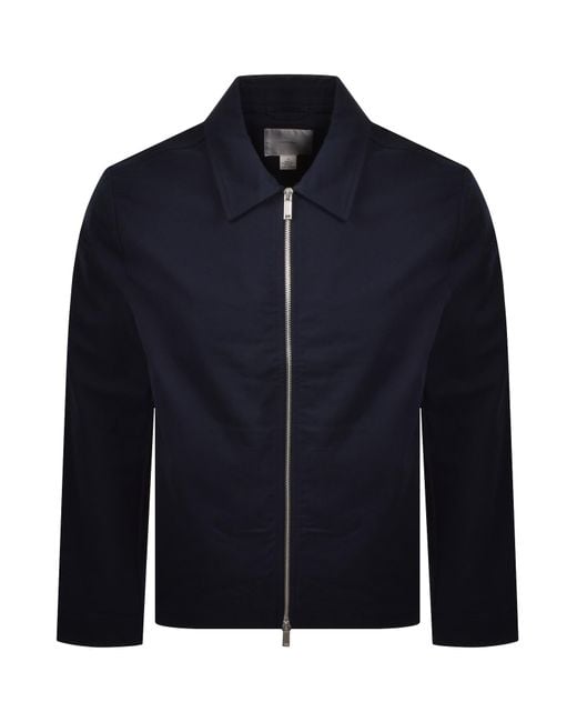 Calvin Klein Blue Dobby Jacket for men