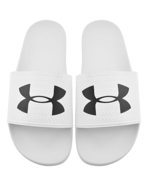 Under Armour White Ignite Select Sliders for men