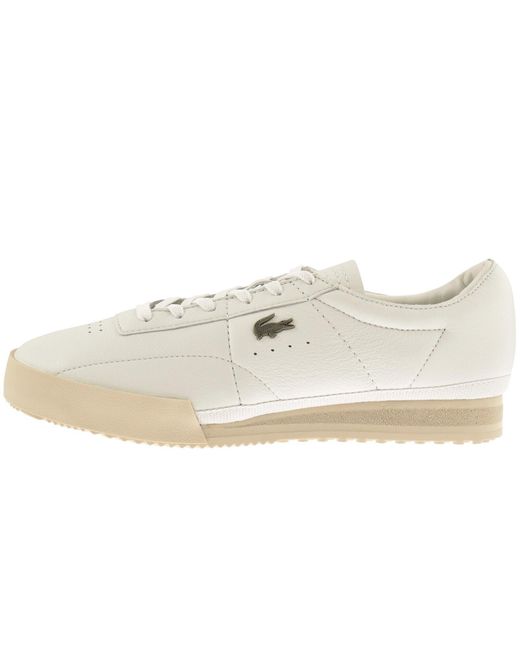 Lacoste White Aura 225 Trainers for men