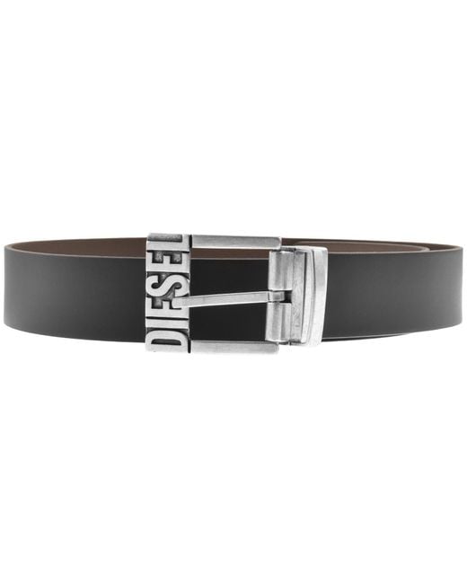 DIESEL Black B Shift Ii Reversible Belt for men