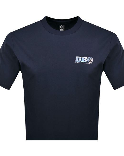 BBCICECREAM Blue Astro Logo T Shirt for men