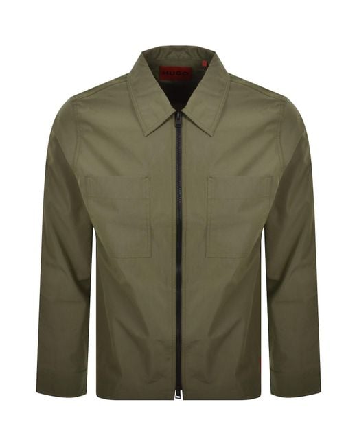 HUGO Green Evalom Overshirt Jacket for men