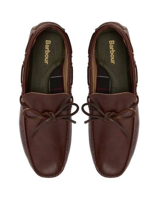 Barbour Brown Courage Shoes for men
