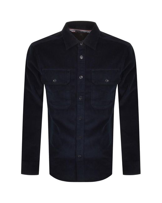 tommy hilfiger corduroy overshirt
