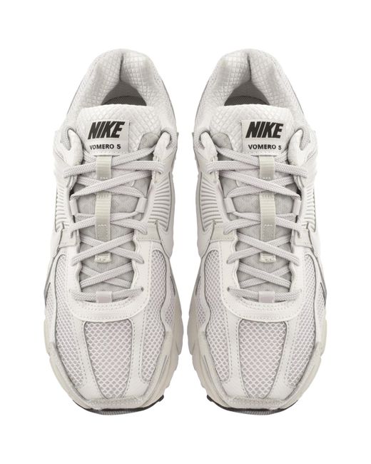 Nike Gray Zoom Vomero 5 Trainers for men