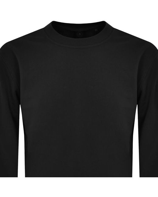 Moose Knuckles Black Hartsfield Sweatshirt for men