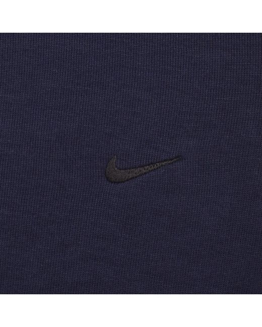 Nike Blue Tech Windrunner Fleece Hoodie for men