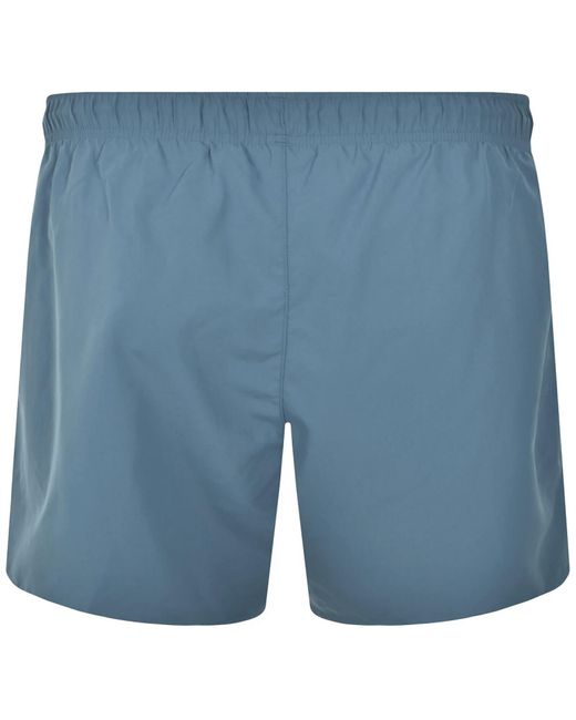 Lacoste Blue Core Essentials Swim Shorts for men