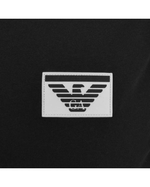 Armani Black Emporio Vest Lounge T Shirt for men