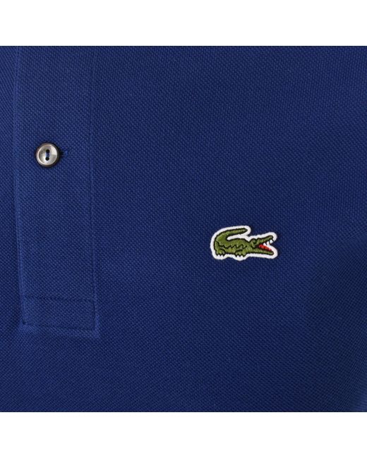 Lacoste Blue Core Essentials Polo T Shirt for men