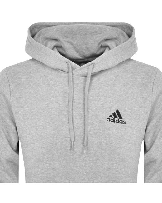 adidas Originals Adidas Logo Hoodie in Gray for Men | Lyst