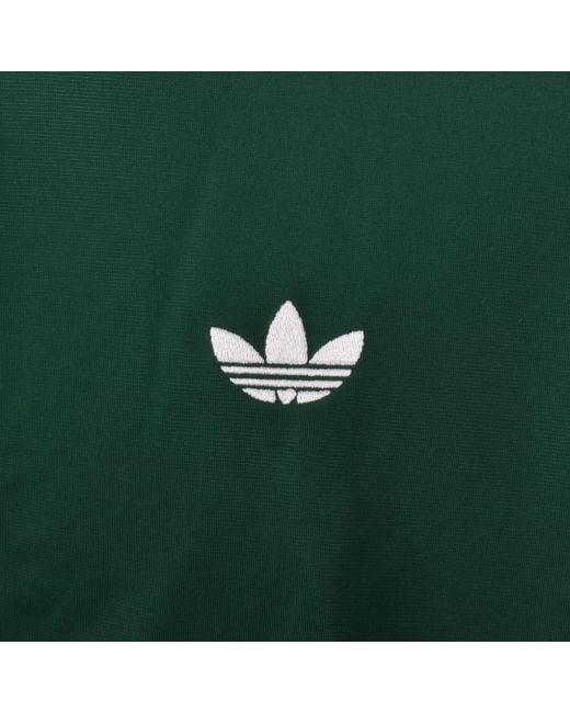 Adidas Originals Green Firebird Track Top for men