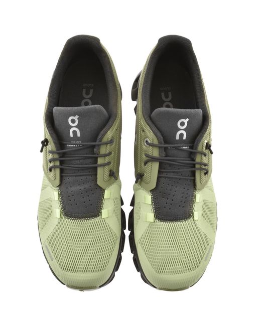 On Shoes Green Cloud 5 Trainers for men