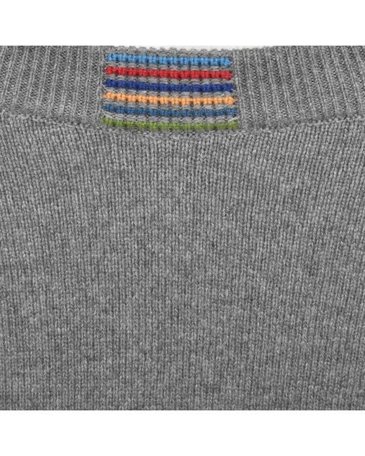 Paul Smith Gray Button Cardigan for men