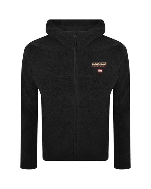 Napapijri Black Tynik Hoodie for men