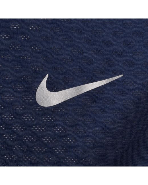 Nike Blue Running Dri Fit T Shirt for men