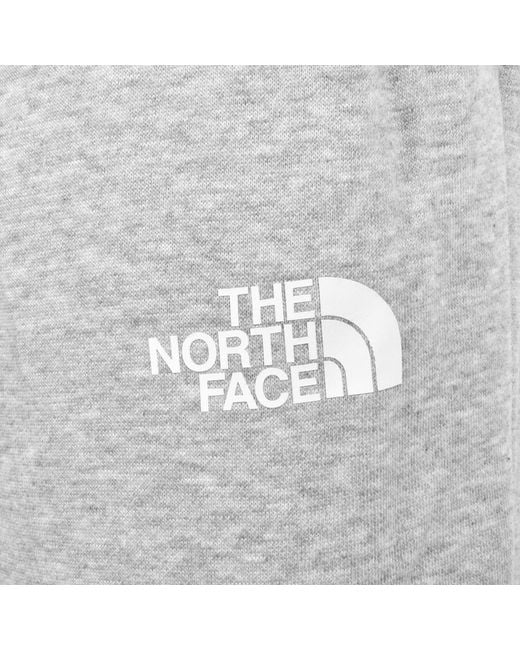 The North Face Gray Simple Dome Joggers for men