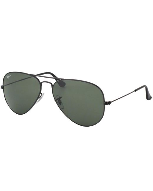 Ray-Ban Green Ray Ban 3025 Aviator Sunglasses for men