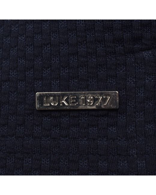 Luke 1977 Blue Gibraltar Polo T Shirt Dark for men