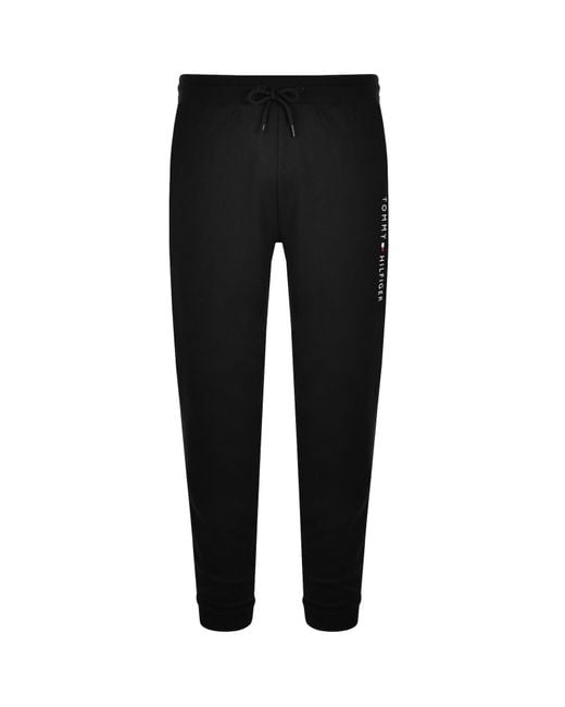 Tommy Hilfiger Black Hooded Tracksuit for men