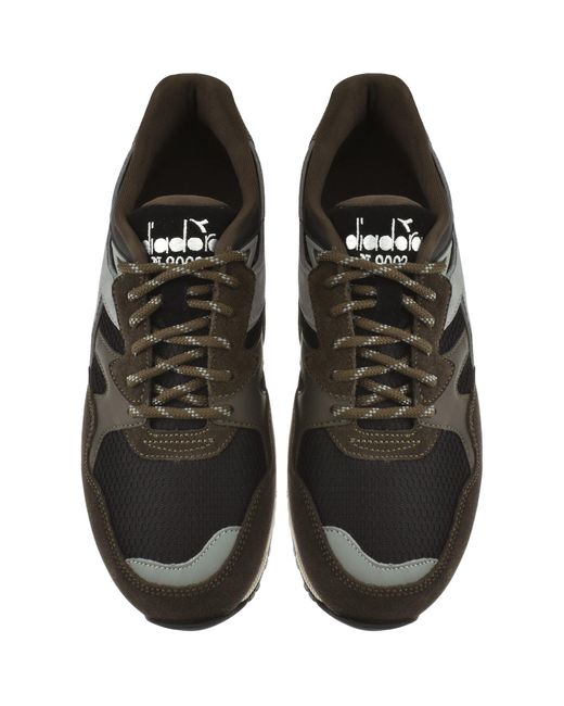 Diadora Black N9002 Polar Trainers for men