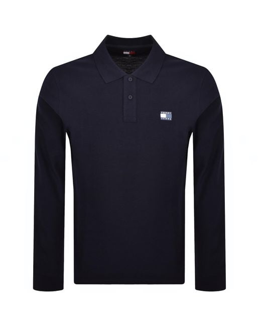 Tommy Hilfiger Blue Badge Polo T Shirt for men