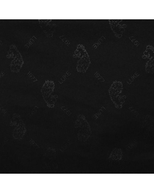 Luke 1977 Black Henderson 2500 Polo T Shirt for men