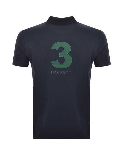 Hackett Blue Polo T Shirt for men