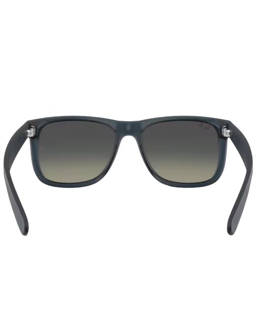 Ray-Ban Gray Ray Ban 4165 Justin Wayfarer Sunglasses for men