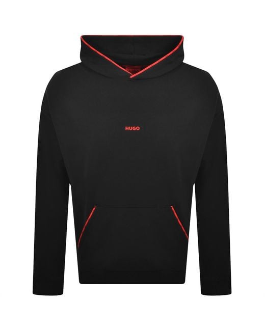 HUGO Black Noah Hoodie for men