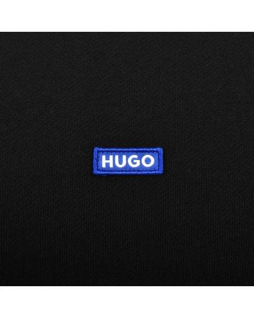 HUGO Black Nedro Sweatshirt for men