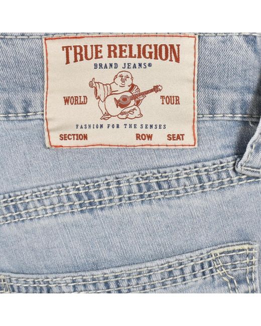 True Religion Blue Rocco Big Q T Jeans for men