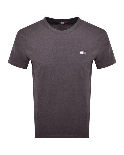 Tommy Hilfiger Gray Badge T Shirt for men
