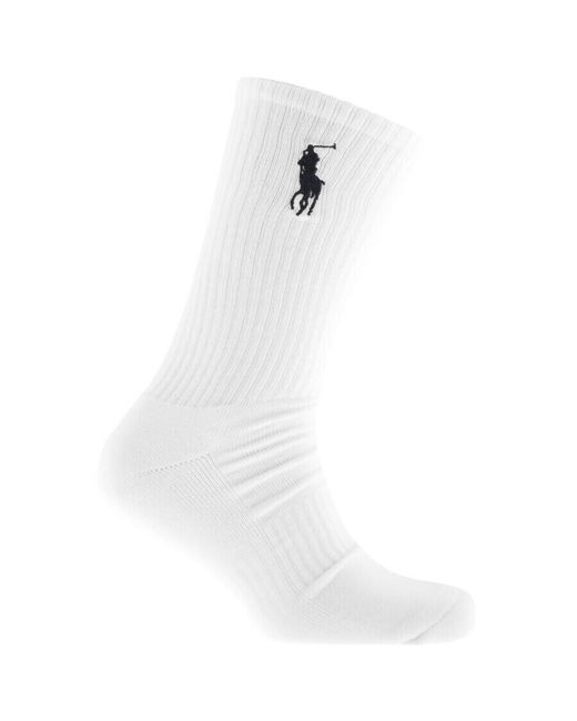 Ralph Lauren Gray 3 Pack Socks for men