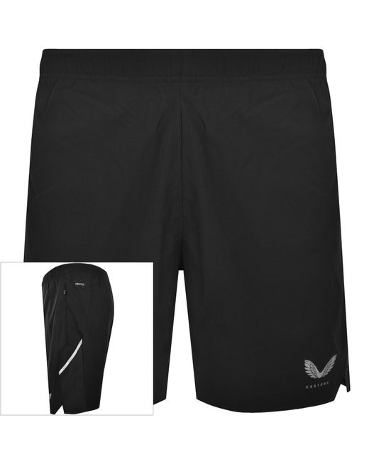 Castore Black Adapt 6 Inch Shorts for men