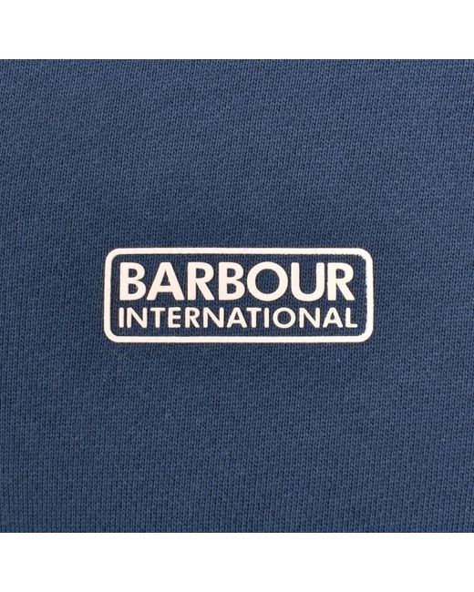 Barbour Blue Clipper Sweatshirt for men