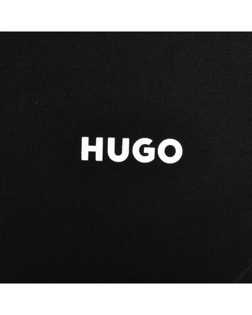 HUGO Black Dalomino Polo T Shirt for men