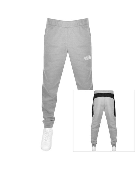 The North Face Fleece jogging Bottoms in Grey (Gray) for Men | Lyst