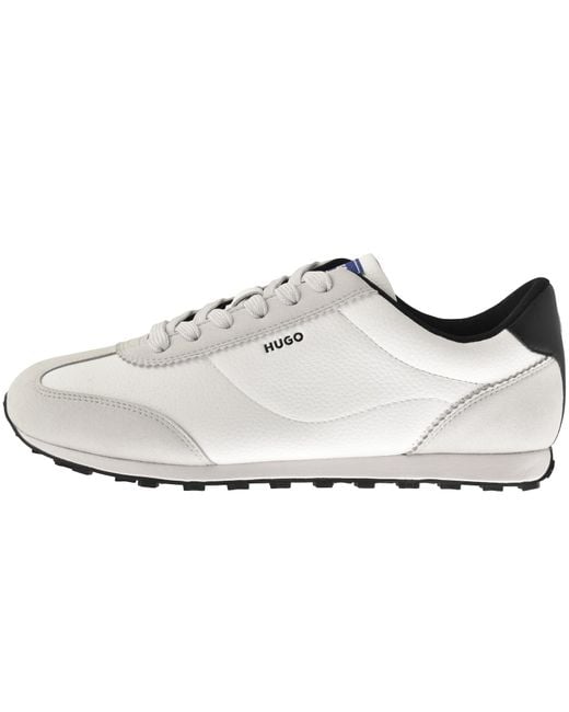 HUGO White Jared Running Trainers Open for men