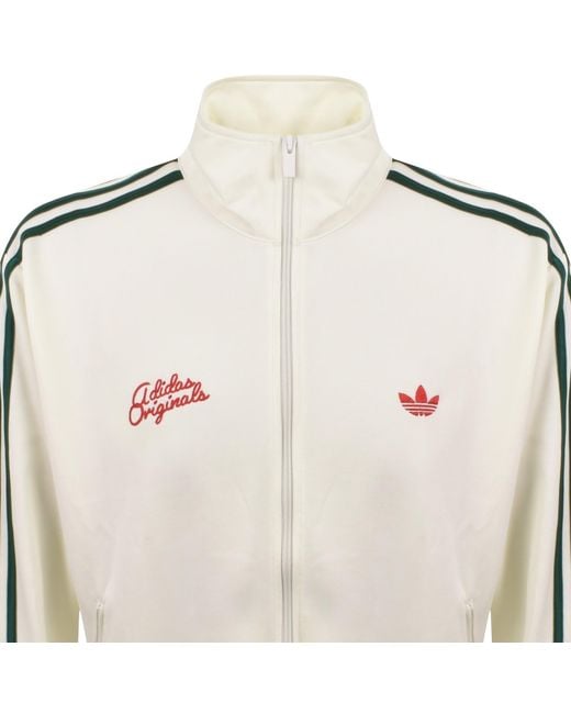 Adidas Originals White Track Top for men