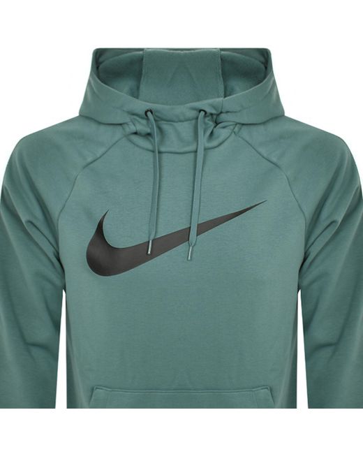 Nike Green Training Logo Hoodie for men