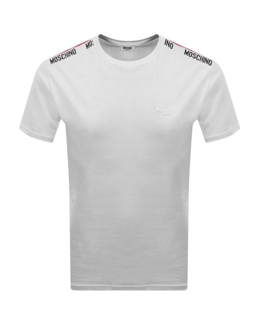 Moschino Gray Active T Shirt for men