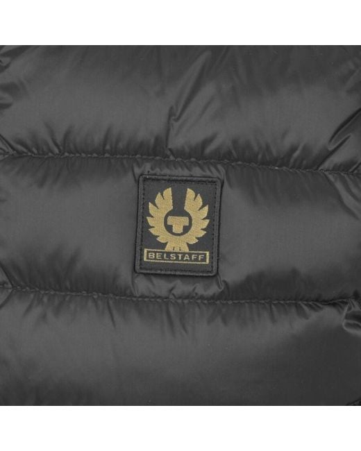 Belstaff Black Circuit Padded Gilet for men